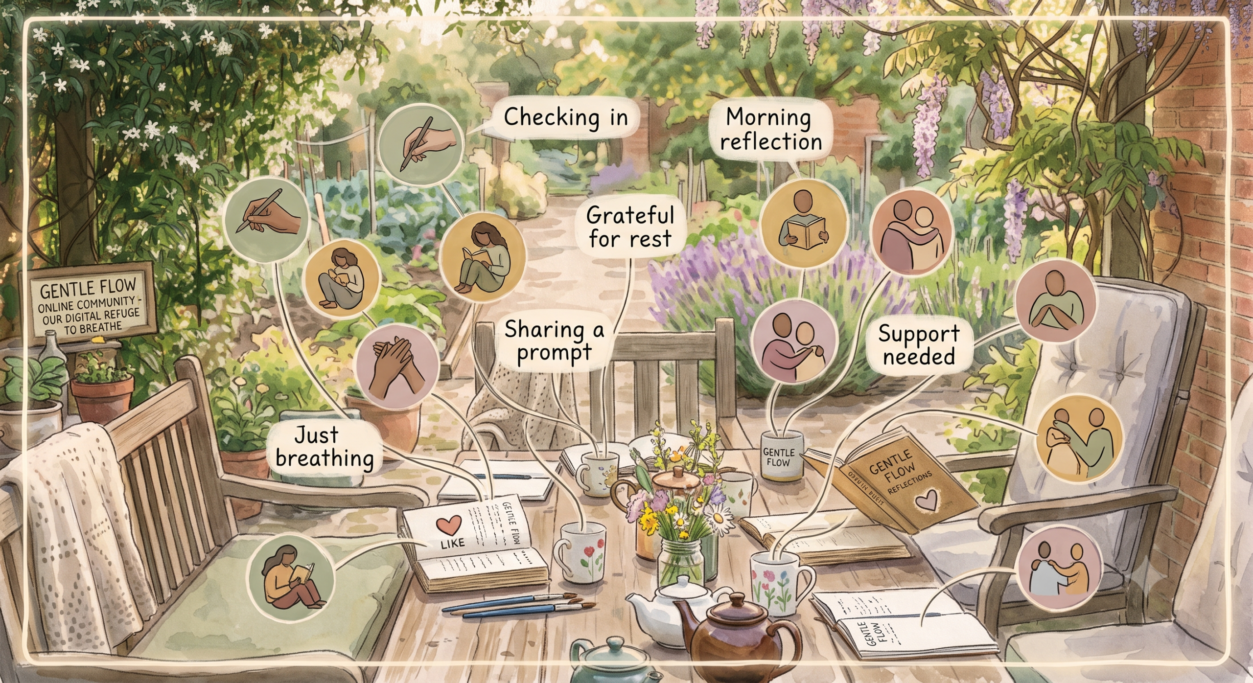 Gentle Flow Online Community